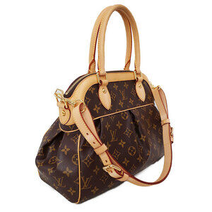 Louis Vuitton Bag Brown Monogram Trevi Leather